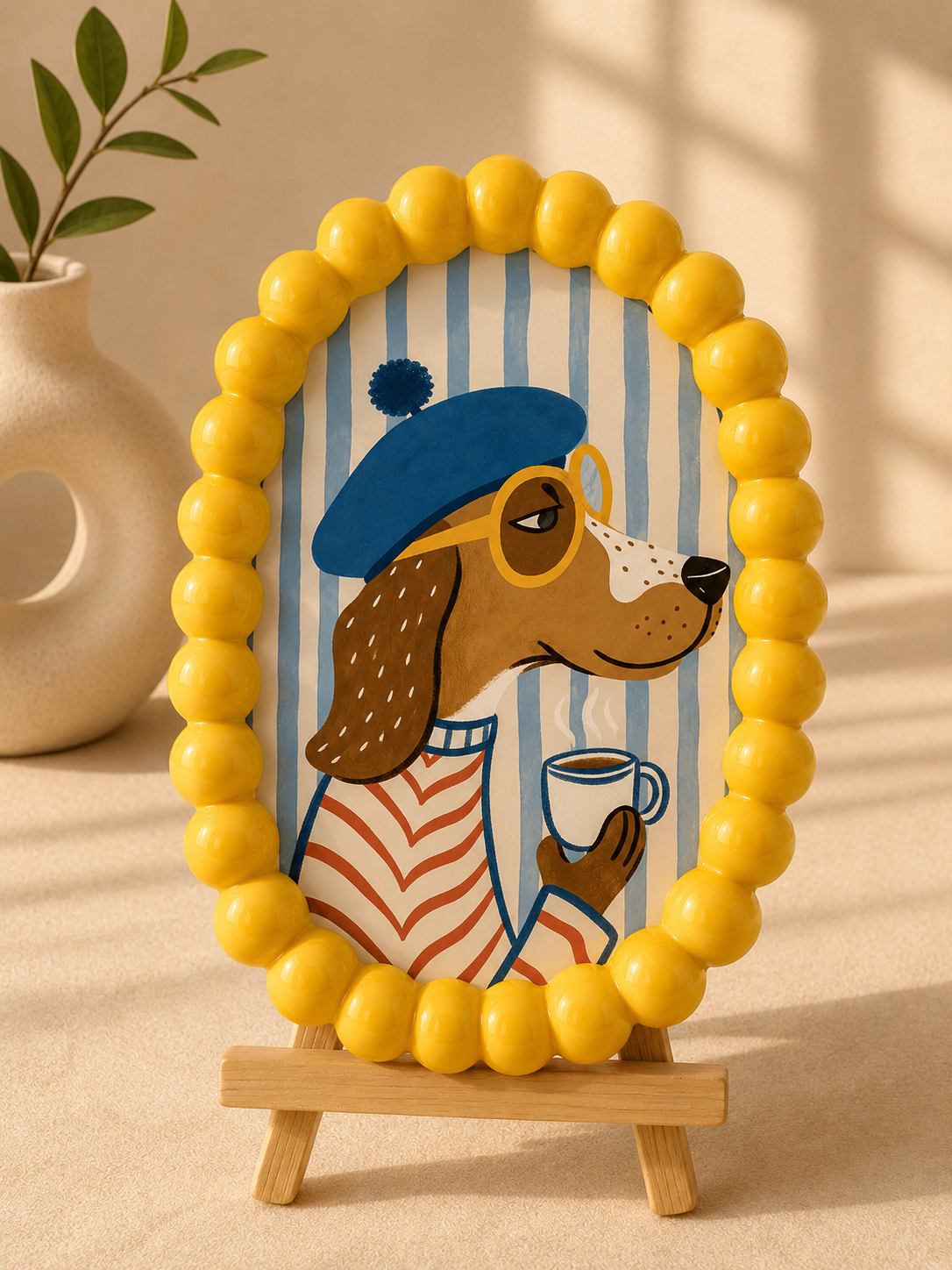 Oval Pet Portrait Tray/Frame