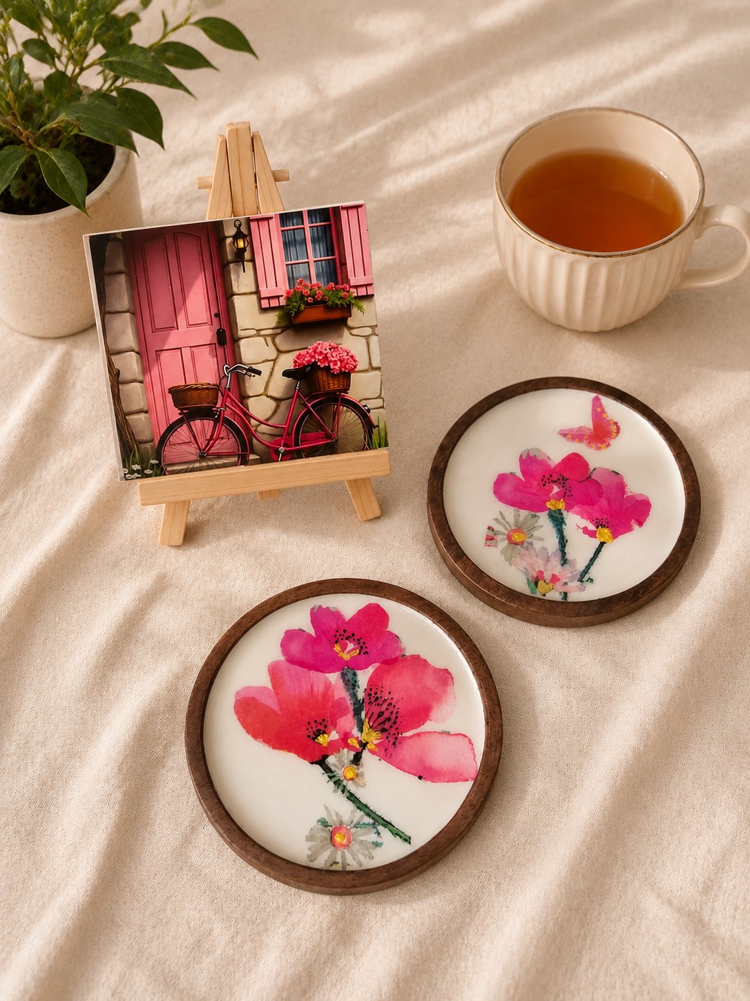 Floral Coasters