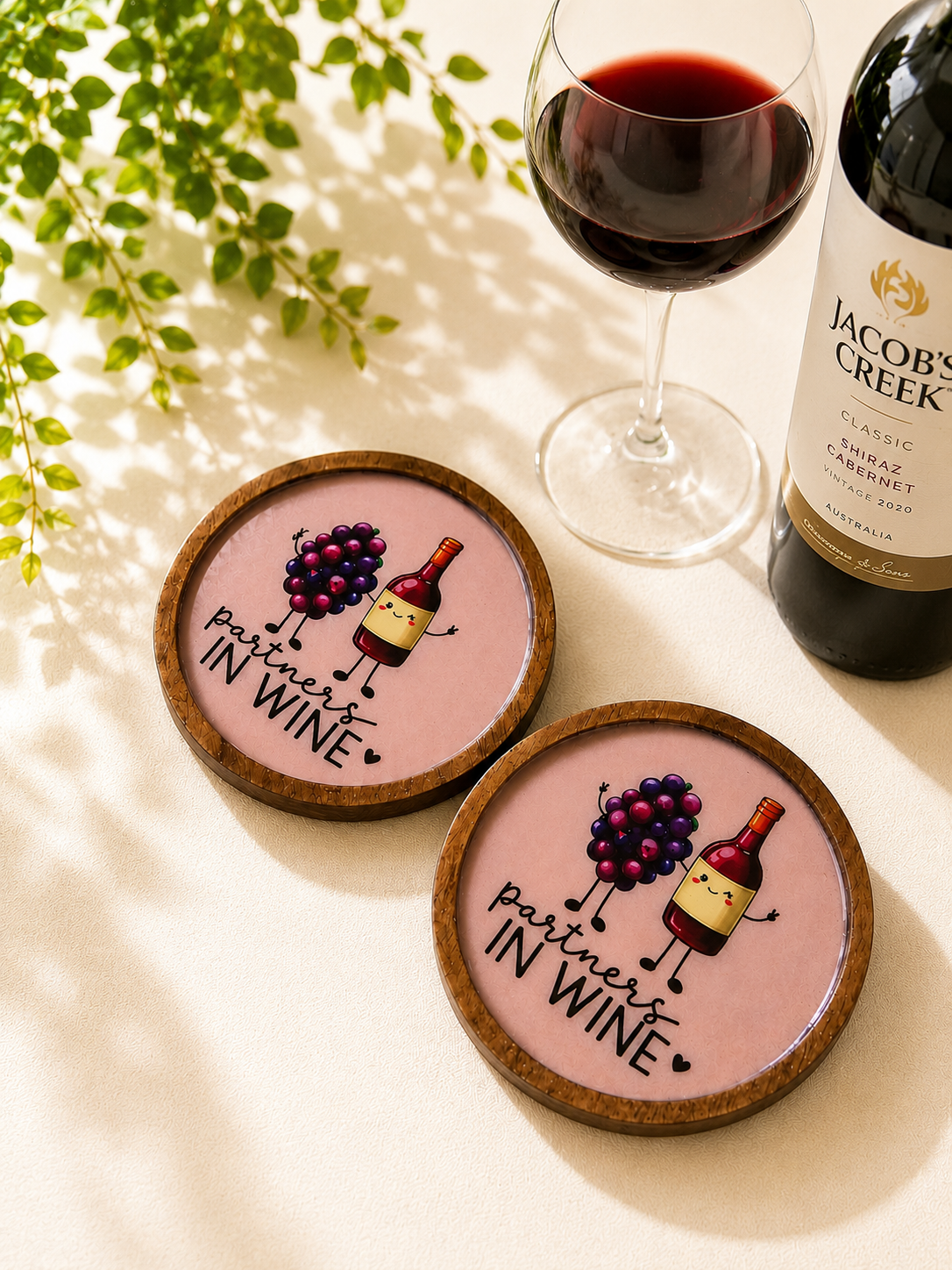 Wine Theme Coasters