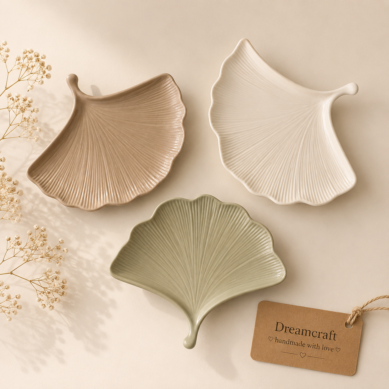 Ginko Leaf Tray