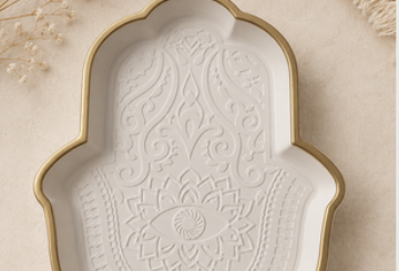Hamsa Hand Tray